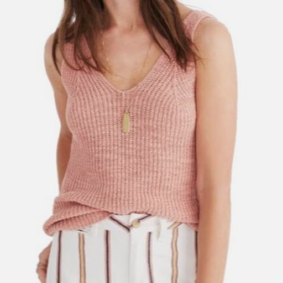 Madewell Monterey Sweater Tank XL NWT - Picture 2 of 9